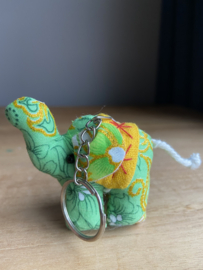Sleutelhanger | Olifant | Groen