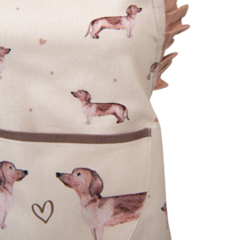 Dachshund Love | Keukenschort voor Kind