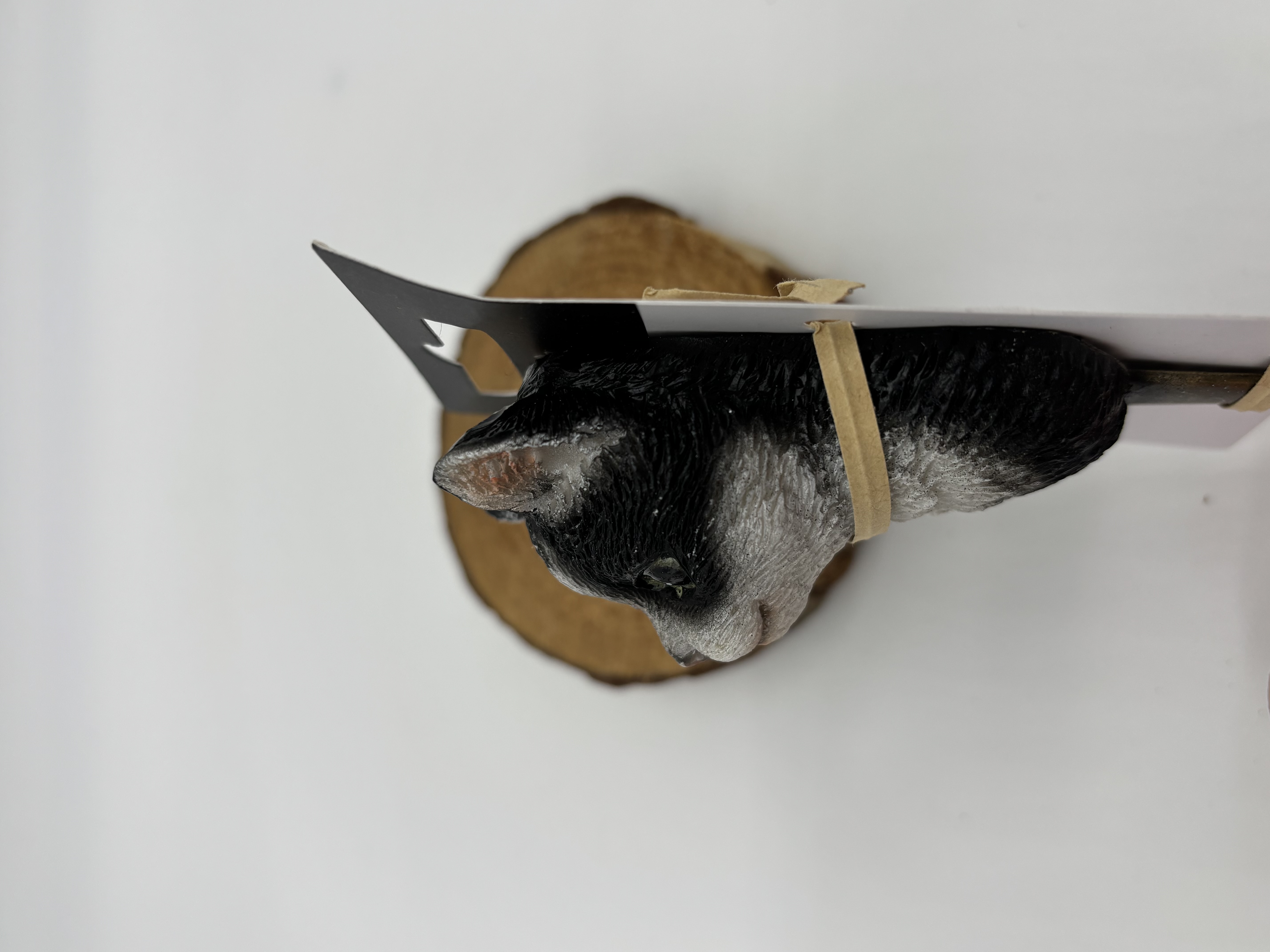 Wandhaak Zwart Witte Kat | Esschert Design