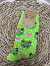 Musthaves | Kikker Sokken | Maat 36-43