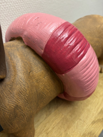 Decoratie | Teckel Larry met Zwemband en Zonnebril