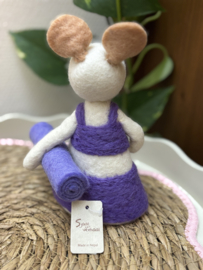 Sjaal met Verhaal | Vilten Yoga Muis