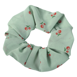 Scrunchie | Mint Groen Kersen