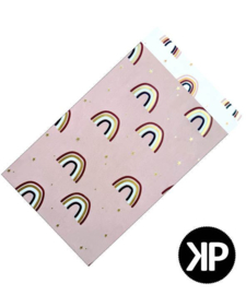 Cadeauzakje | Over the rainbow pink | 12x19 cm