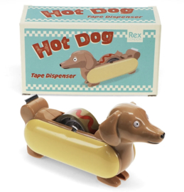 Plakbandrolhouder Hotdog Teckel | Rex London