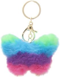 Sleutelhanger | Fluffy Vlinder