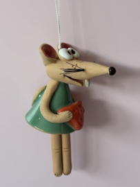 Hanger | Muis Groen | Handgemaakt