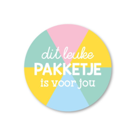 5 Sluitstickers | dit leuke pakketje is voor jou