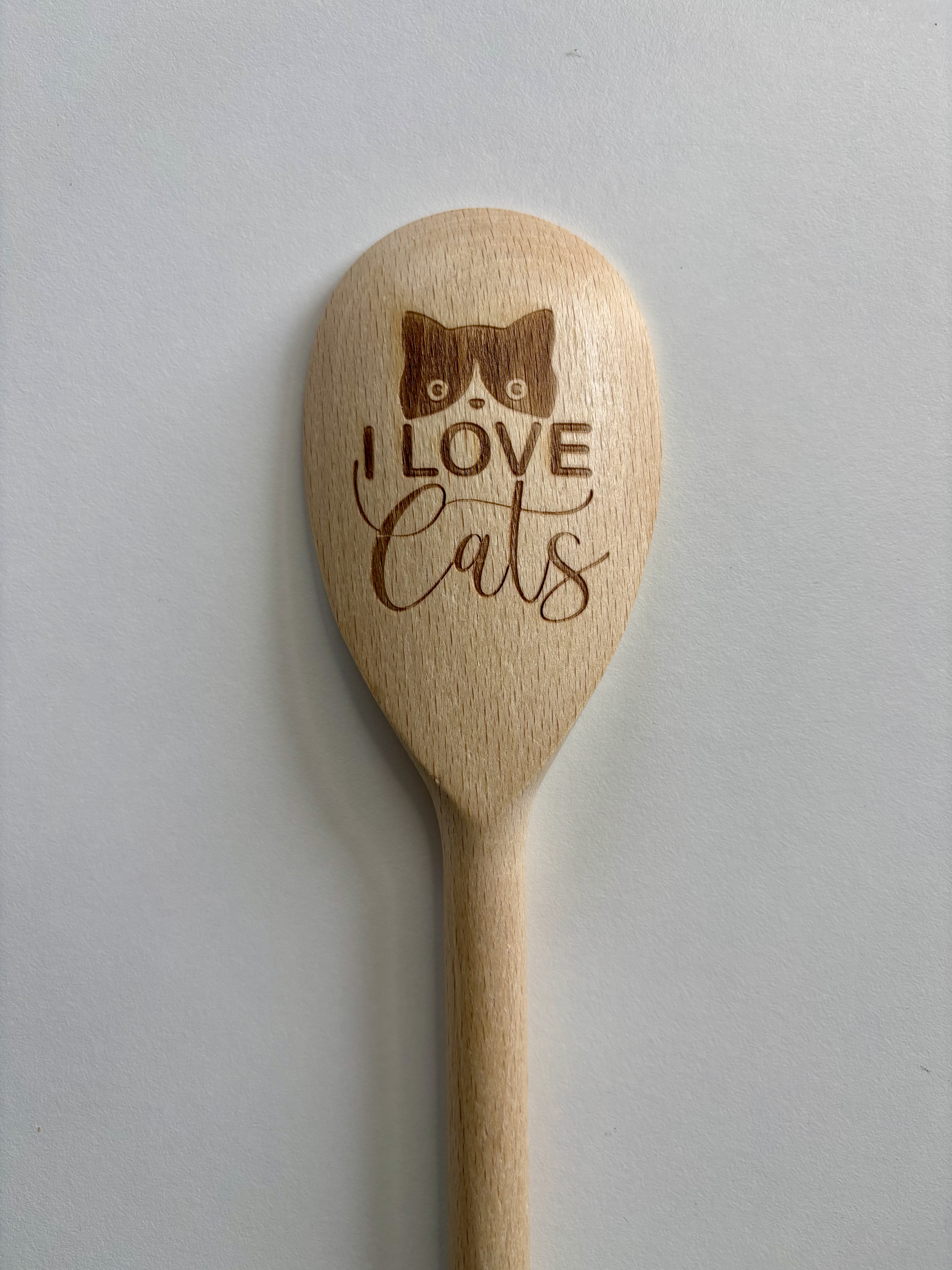 Houten Pollepel | I Love Cats