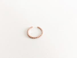 Bolletjes Rose teenring