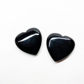 Edelstenen hart Obsidiaan