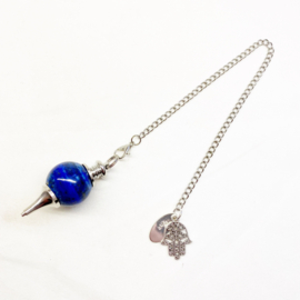 Pendel Lapis Lazuli Hamsa