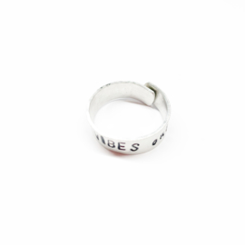 Positive Vibes ring SWING