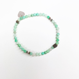 Chrysopraas armband