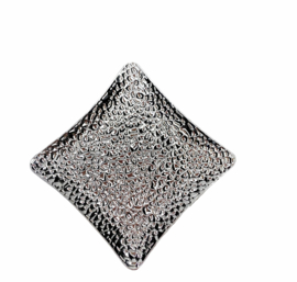 Vierkant schaaltje Zilver