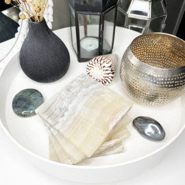 Zebra Calciet coasters set-1