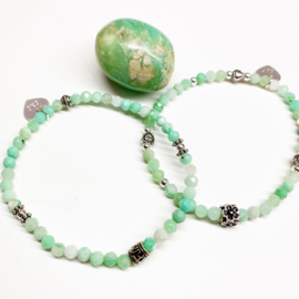 Chrysopraas armband