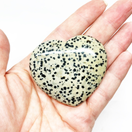 Edelstenen hart Jaspis dalmatiër