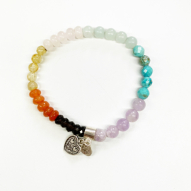 Chakra edelsteen armband 7