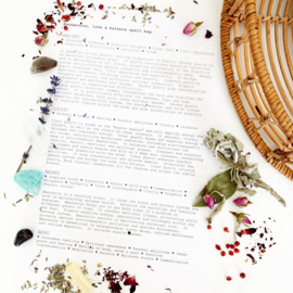 Protection,Love&Balance Spell Bag