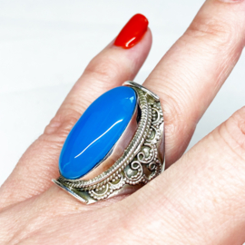 Chalcedoon ring Royal