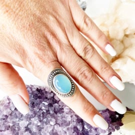 Chalcedoon ring