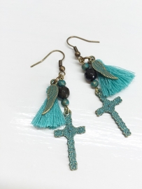 earings boho metal