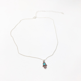 Choker, Hamsa Stone