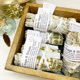 Smudge stick Sinuata en Seleniet