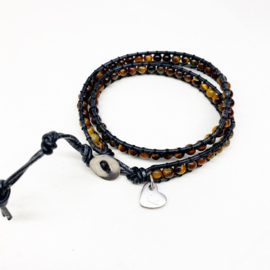 Wrap bracelet Tiger Eye