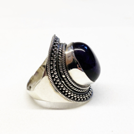 Amethist Boho ring