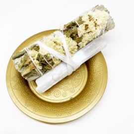 Smudge stick Sinuata en Seleniet