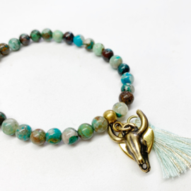 Chrysocolla Ibiza armband