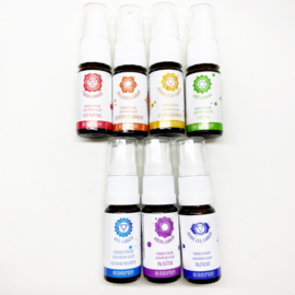 7 Chakra pocket spray set