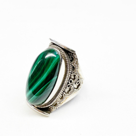 Malachiet ring royal