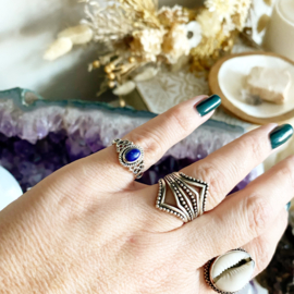 Lapis Lazuli ring Keltisch