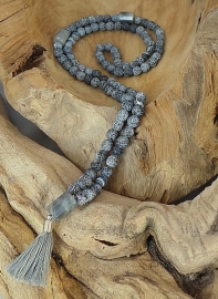 Mala Blue Agate