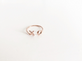 XO Rose teenring