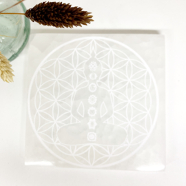 Seleniet schijfje chakra's