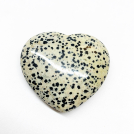 Edelstenen hart Jaspis dalmatiër