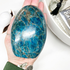 Apatiet blauw freeshape