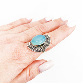 Chalcedoon ring