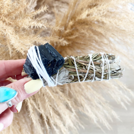 Smudge stick Rozemarijn en Toermalijn