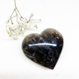 Zwarte Maansteen hart 2