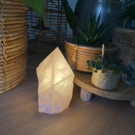 Rozenkwarts lamp punt