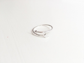 Arrow ring Zilver