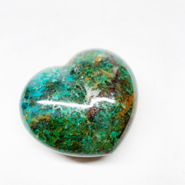 Edelstenen hart Chrysocolla