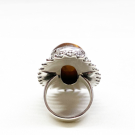 Tijgeroog ring Soleil