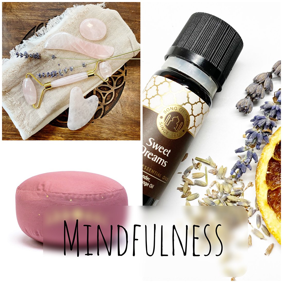 mindfulness, zelfliefde, eigenliefde, rituelen, mooncycle, yoga, meditatie, aromatherapie, edelsteen massage by-sas