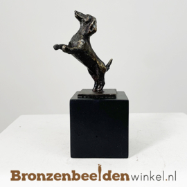 Kleine urn hond "De enthousiaste kort harige teckel" BBW043br06as